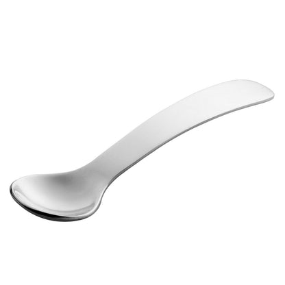 Heavy silver baby spoon
