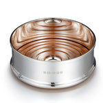 Silver Wine Coaster - Deluxe Plain - hersey-and-son