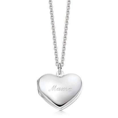 Sterling Silver Heart Locket