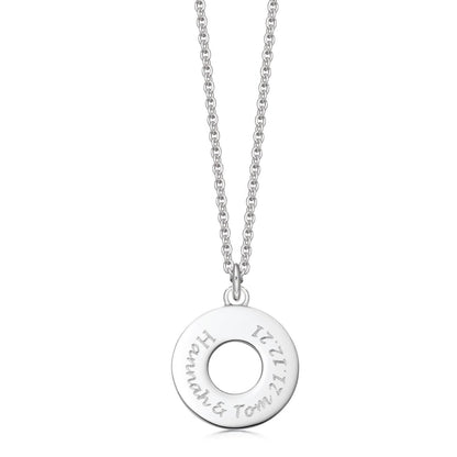 Sterling Silver Circle of Life Pendant
