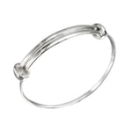 Sterling Silver Expanding Bangle - hersey-and-son