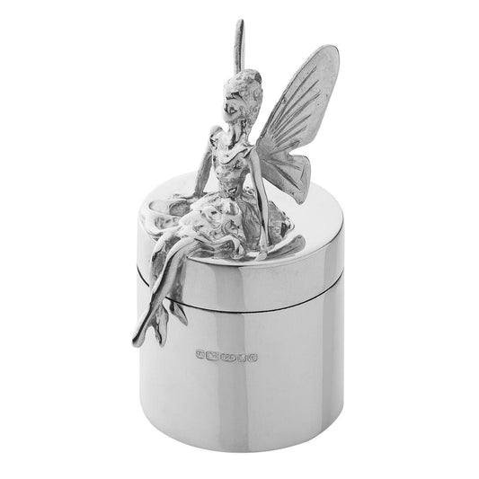 Silver Fairy First Tooth Box