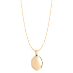 Solid 9ct Gold Oval Locket - hersey-and-son
