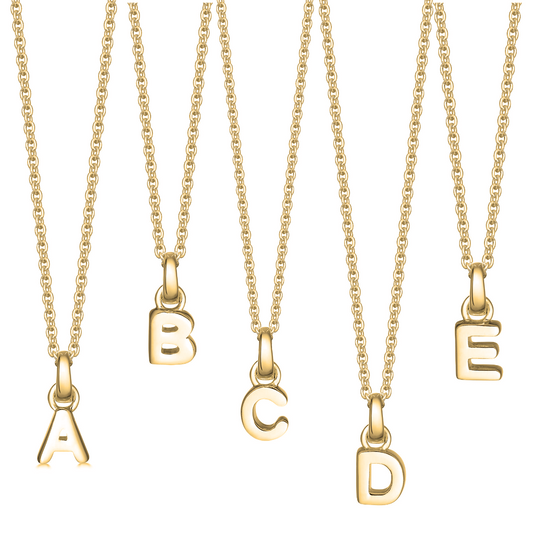 Gold Plated initials 
