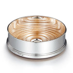 (TEST) Coronation Hallmark Silver Coaster - Extra Heavy (TEST) - hersey-and-son