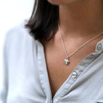 Sterling Silver Heart Pendant - hersey-and-son