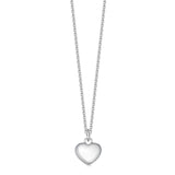 Sterling Silver Heart Pendant - hersey-and-son