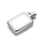 Chunky Silver Hip Flask 3.5oz - hersey-and-son