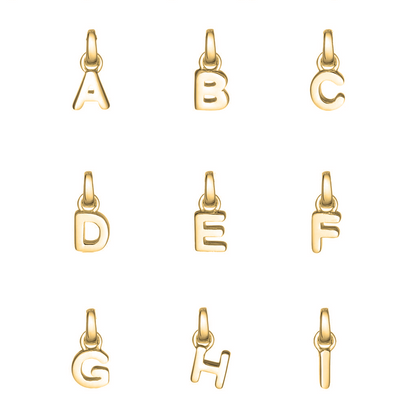 Gold Plated initials 