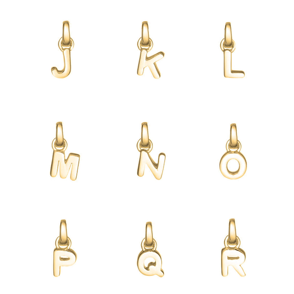 Gold Plated initials 