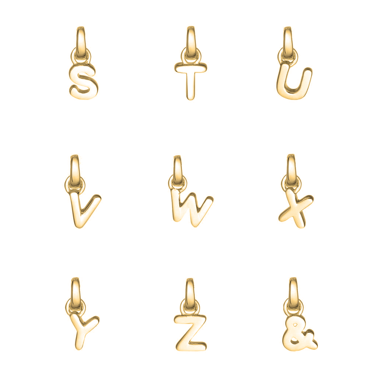 Gold Plated initials 