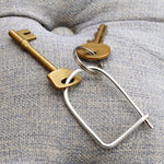 Sterling Silver Key Clip - hersey-and-son