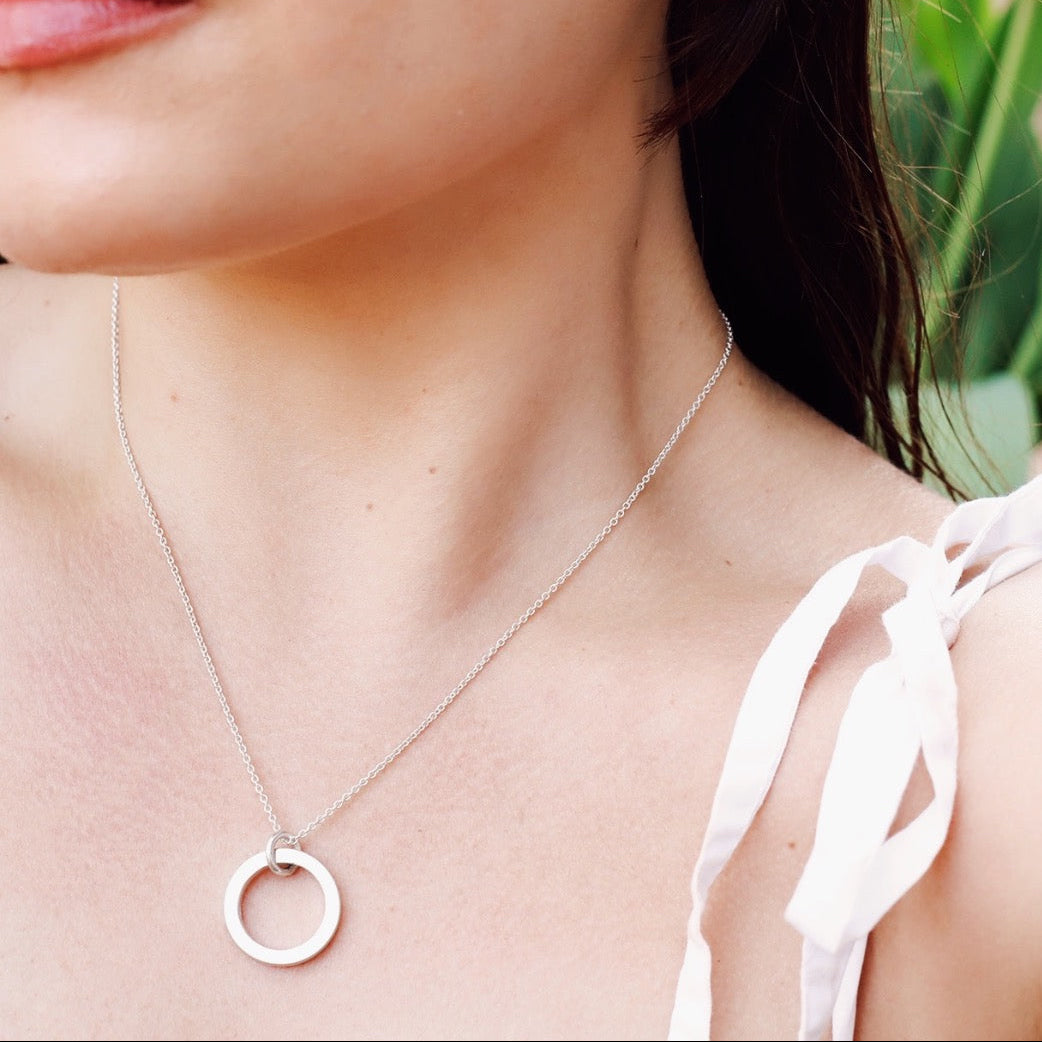 Sterling Silver Circulus Necklace - hersey-and-son