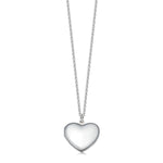 Sterling Silver Heart Locket - hersey-and-son