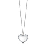 Sterling Silver Heart Locket - hersey-and-son