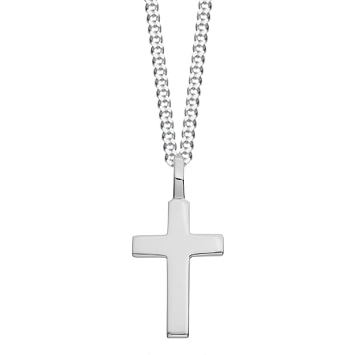 Uncommon James Women's Side Cross Chain Necklace