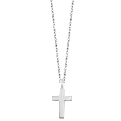 medium silver cross 