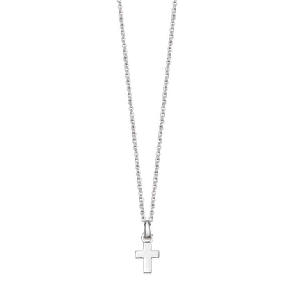 Sterling Silver Childs Christening Cross Necklace