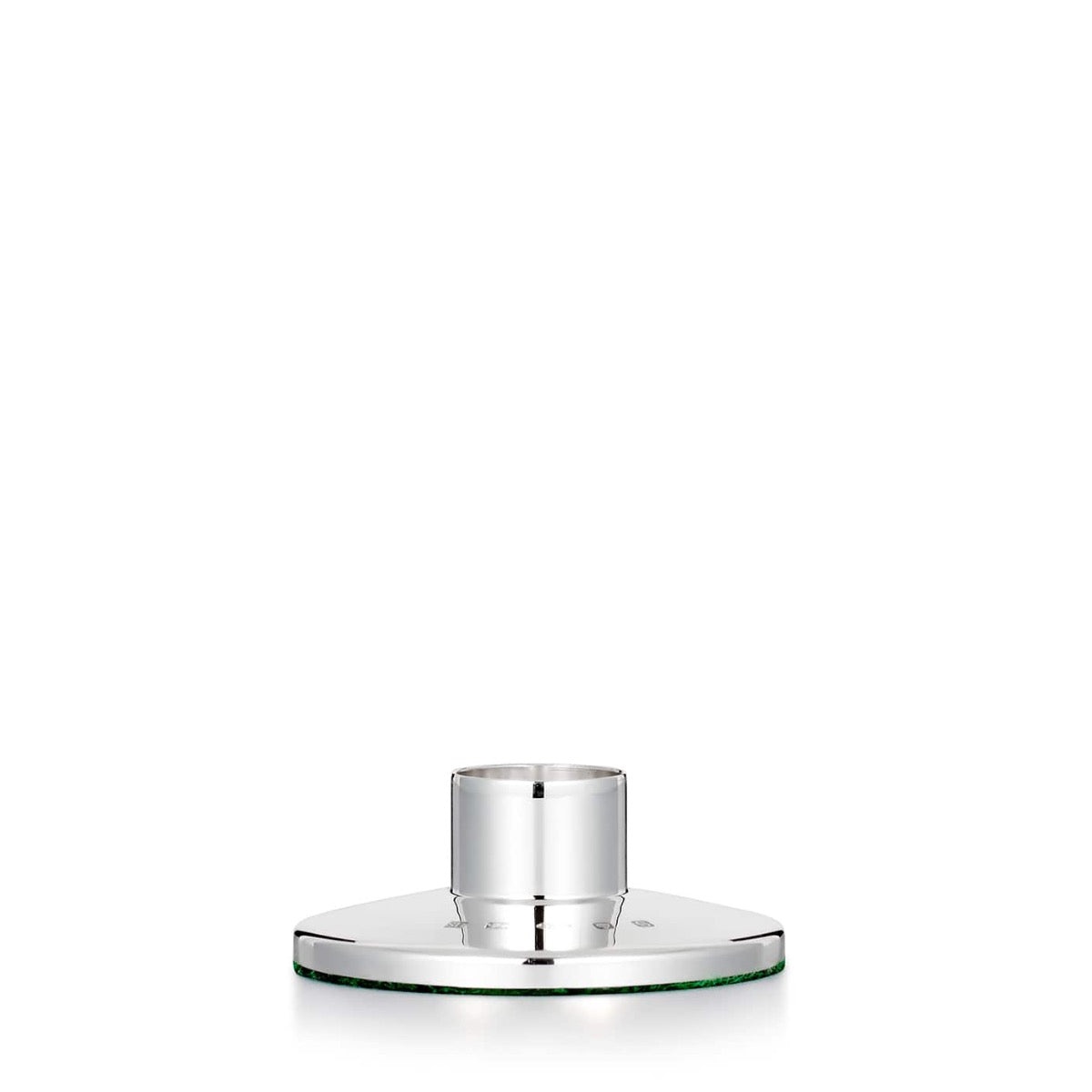 Modern Silver Candlestick Holder - hersey-and-son