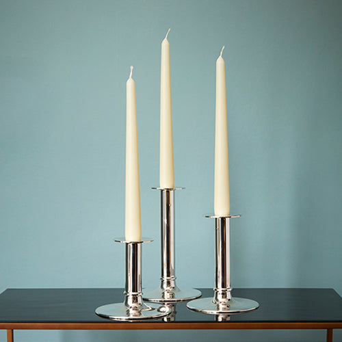 Silver Candlestick Modern
