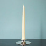 Silver Small Modern Candlestick - hersey-and-son