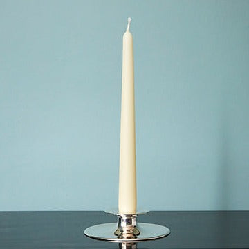 Silver modern small candlestick 