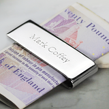 Heavy Silver Money Clip - hersey-and-son