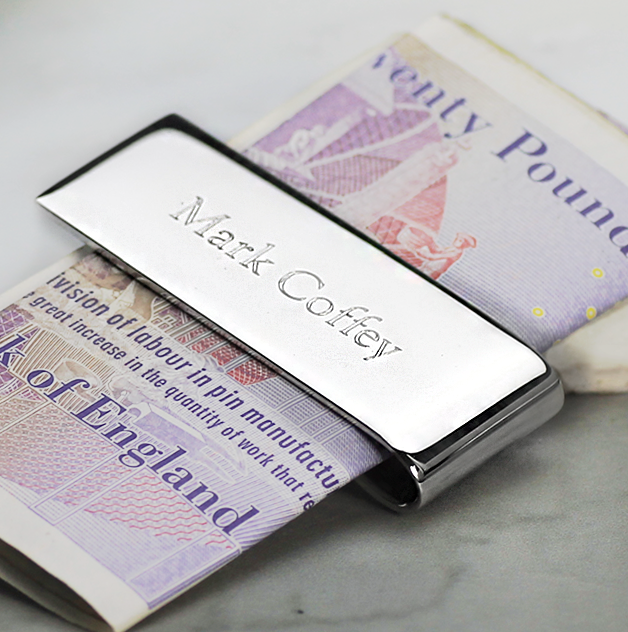 Heavy Silver Money Clip - hersey-and-son