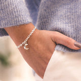 Silver Moon Chain Bracelet - hersey-and-son