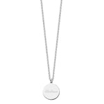 Engraved Sterling Silver Name Pendant - hersey-and-son