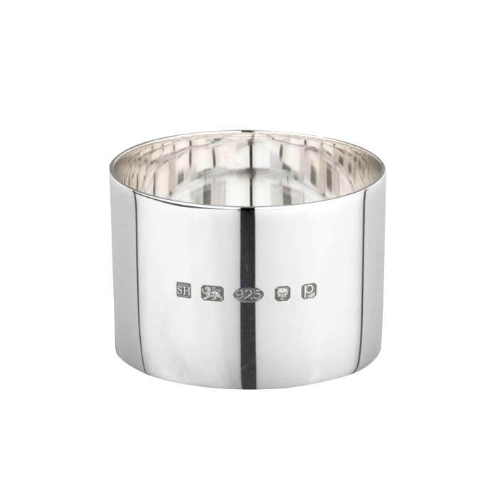 Silver Classic Round Napkin Ring