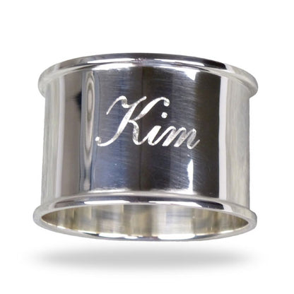 Silver Napkin Ring - Engraved