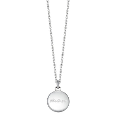 Childs Silver Pebble Pendant