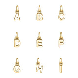 Sterling Silver and 18ct Gold plated Initial Charm - hersey-and-son