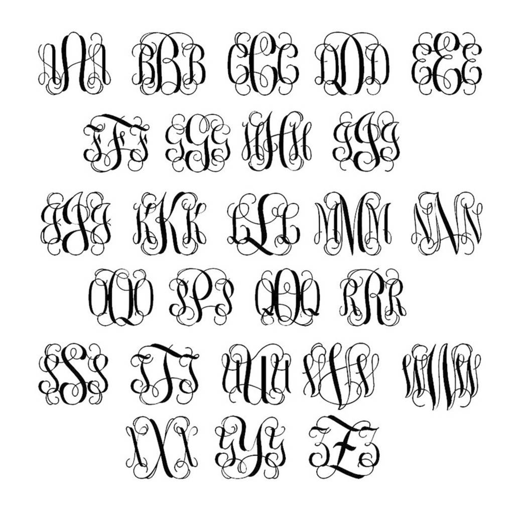 Monogram Fonts