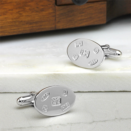 Hallmark Feature Oval Cufflinks