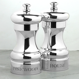 Silver Capstan 4-inch Peppermill - hersey-and-son
