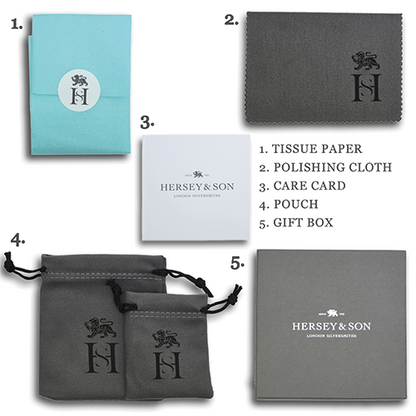 Hersey & Son Silversmiths Packaging 