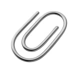 Silver Paperclip Money Clip - hersey-and-son