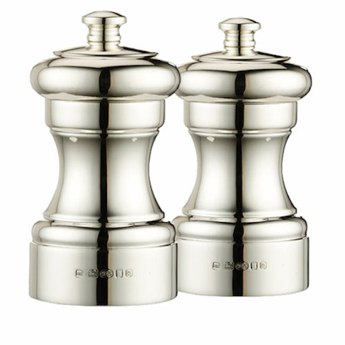 Silver Peugeot Peppermills