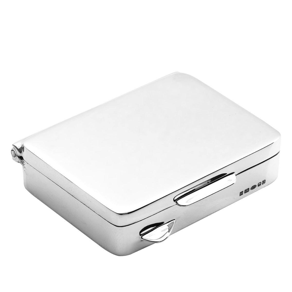 Sterling Silver Pill Box | Engravable - Hallmarked | Hersey & Son ...