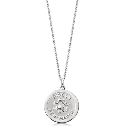 Zodiac Pendant - Sterling Silver