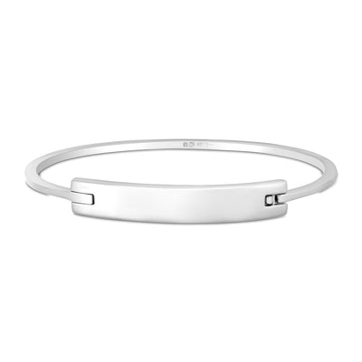 Sterling Silver Wavy Bangle 646-467 - Silver Bracelets | Heritage Fine  Jewelers | Rochester, NY