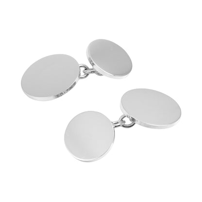 Classic Round Chain Cufflinks