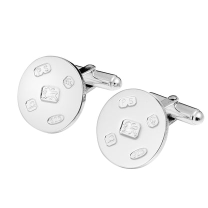 Hallmark Feature Round Cufflinks