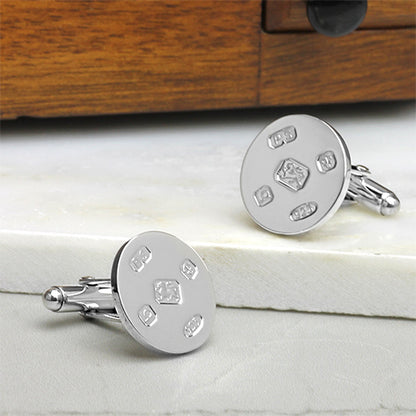 Hallmark Feature Round Cufflinks