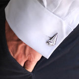 Silver Sailing Boat Cufflinks - hersey-and-son