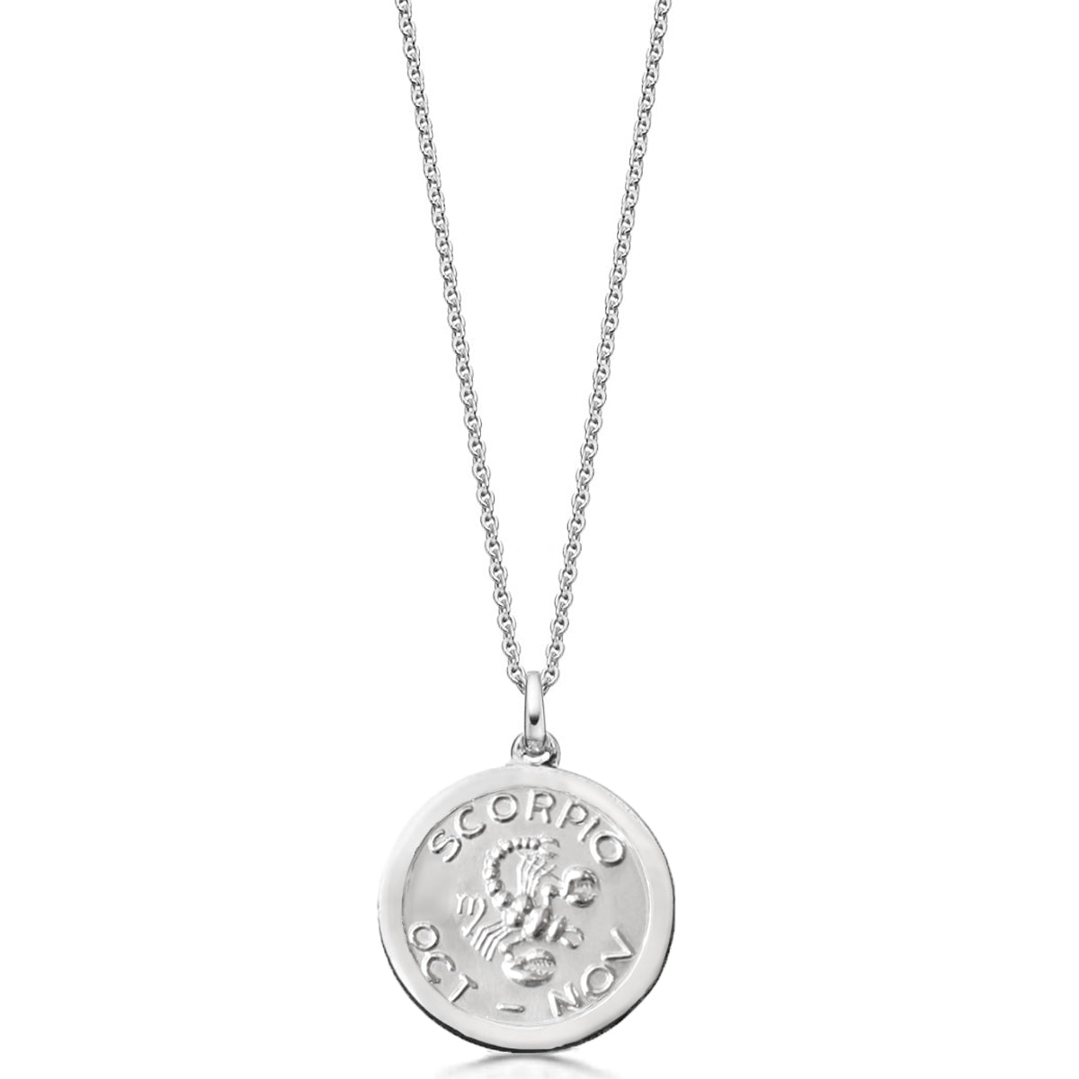 Zodiac Pendant - Sterling Silver