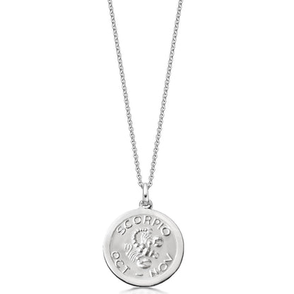 Zodiac Pendant - Sterling Silver