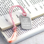 Silver Dog Tag Bookmark - hersey-and-son